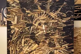用OSB工程木材板創作的藝術家 沒什麼不可能就真的是被他想到而已 用OSB工程木材板創作的藝術家 沒什麼不可能就真的是被他想到而已
