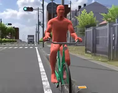 空想發明系列《單車不會被人行道絆倒裝置》有了它不管任何段差都不怕