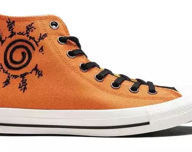 《火影忍者&Converse》聯手推出主題鞋款,共有漩渦鳴人、宇智波佐助以及我愛羅款式造型