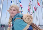 《瑪露希爾遊大阪世博》日本COSER鹿乃つの扮裝參展 充分享受展覽超開心