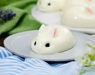 超Q彈可愛兔子奶凍 讓你愛不釋手的屁股ㄉㄨㄞㄉㄨㄞ感~敲可愛❤