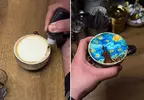 拿鐵描繪藝術 一起來看看義大利創作者 Bozzato Francesco 的作品