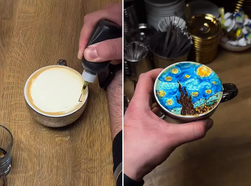 拿鐵描繪藝術 一起來看看義大利創作者 Bozzato Francesco 的作品