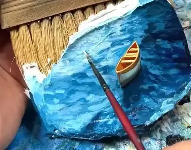 油漆刷上的藝術 威斯康辛州藝術家「Taylor Cox」的作品