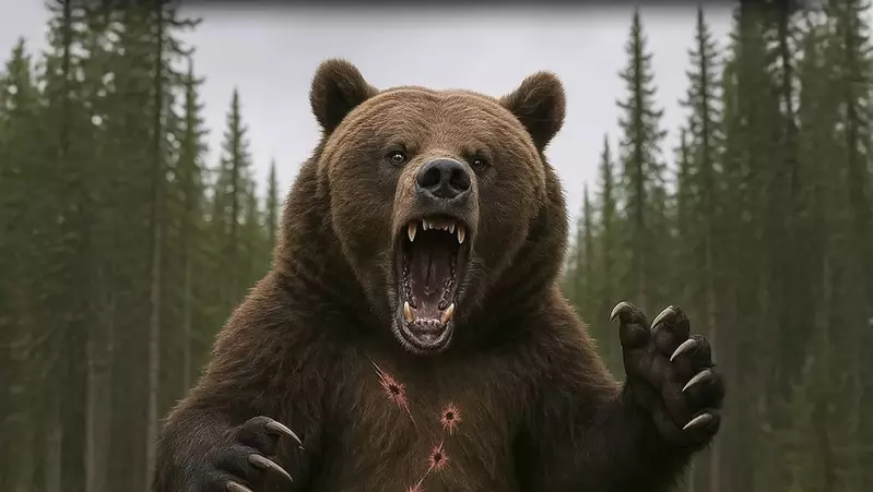 【熊出沒注意】新聞報導在日本長野縣出現了一頭胸口有七道傷痕的熊，北斗之熊！？