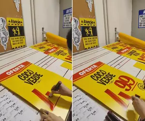 擅長手寫POP的女網友《Priscila Richter》這一手好字恐怕是江湖上失傳已久的絕技惹