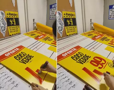 擅長手寫POP的女網友《Priscila Richter》這一手好字恐怕是江湖上失傳已久的絕技惹