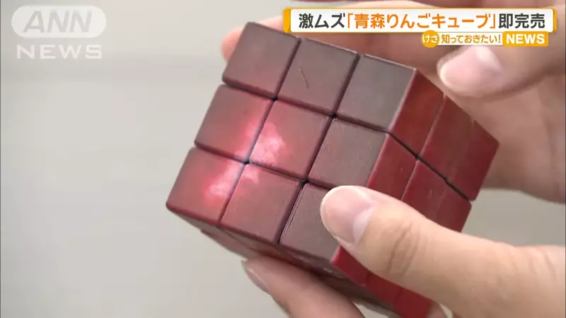 《蘋果魔術方塊》難度超高的暢銷玩具 轉得出來你就是青森蘋果王 《蘋果魔術方塊》難度超高的暢銷玩具 轉得出來你就是青森蘋果王