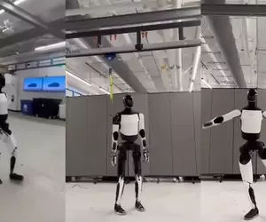 特斯拉公開自家 Optimus 機器人跳舞成果展示 以後家裡買一台 Tesla Bot 還能教小朋友跳舞吧？
