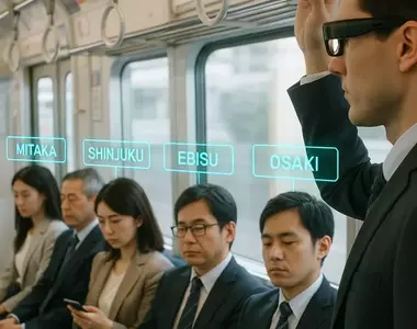 《最想要的智慧眼鏡功能》預判每個人會在哪一站下車 還有什麼比這個更方便?