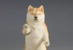 佛像雕刻師創作的《阿彌陀柴犬》這個逐漸昇華的表情看了真讓人心情沉澱啊