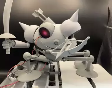 網友製作機械可動《殺人機器》模型,這個在「勇者鬥惡龍」遊戲中登場的經典怪物