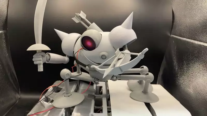 網友製作機械可動《殺人機器》模型,這個在「勇者鬥惡龍」遊戲中登場的經典怪物 網友製作機械可動《殺人機器》模型,這個在「勇者鬥惡龍」遊戲中登場的經典怪物