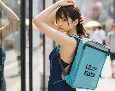 可愛外送美女圖鑑 網友透過AI生成圖片構築了一個只有外送美少女的世界