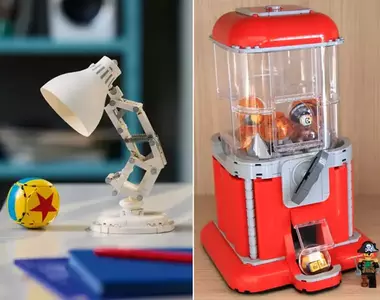 來看看「LEGO Ideas」新推出的《皮克斯桌燈》以及《迷你扭蛋機》積木模型