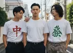 《恐怖麻將T恤》愛穿純白T的人注意了 小心中、發夾擊擅自讓你加入大三元