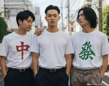 《恐怖麻將T恤》愛穿純白T的人注意了 小心中、發夾擊擅自讓你加入大三元