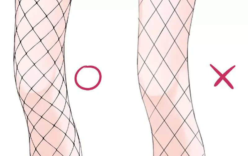 《網襪的畫法》繪師教導大家注意這一點 瞬間提升肉感和立體感