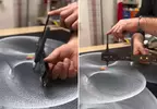 只是不同的畫圓重疊 法國藝術家 Sebastien Preschoux 的作品