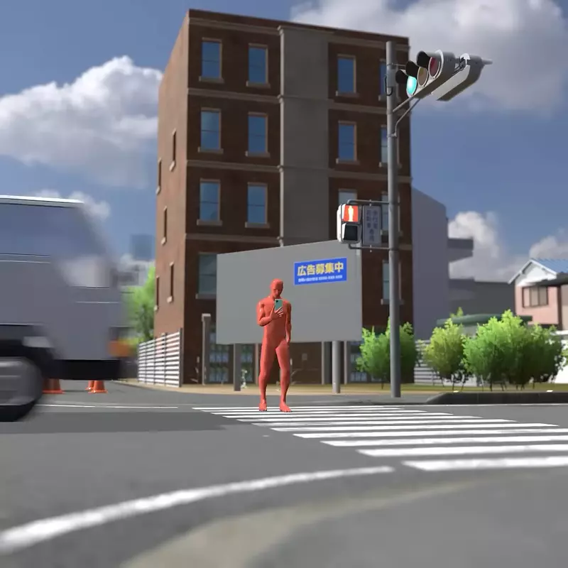 空想發明系列《走路滑手機誘導路線系統》有效降低自己轉生到異世界的風險 空想發明系列《走路滑手機誘導路線系統》有效降低自己轉生到異世界的風險