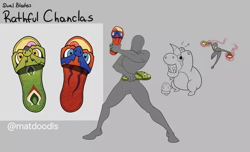 魔物獵人荒野《原創武器與飾物設計大賽》網友投稿作品欣賞 第一彈