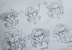 大學生模型藝術家 考試途中在空白處的塗鴉讓老師大吃一驚，這也太專業了吧！？