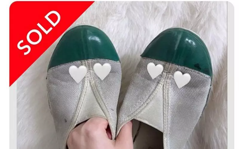 日本二手室內鞋轉賣風潮 原味不洗可加價，若是商品照本人手手入鏡價格還可漲一倍