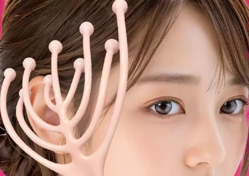 《爆紅頭部按摩器》米奇是你？怎麼看都超像是寄生獸