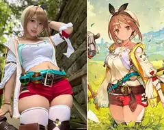 《萊莎的鍊金工房》角色扮演「あゆの」被網友譽為擁有奇蹟般體型的COSER