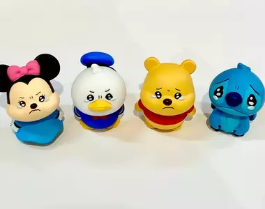 扭蛋情報《迪士尼角色忍住不哭》不哭不哭眼淚是珍珠