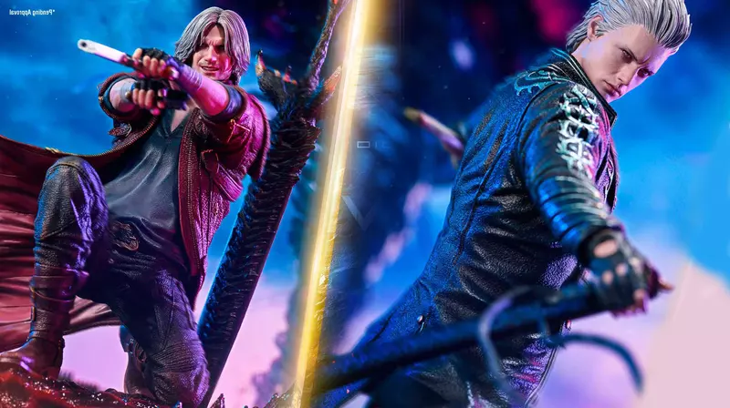 這個拋瓦就對了《惡魔獵人5》日廠「Prime 1 Studio」推出 但丁＆維吉爾 1/6 比例全身雕像作品