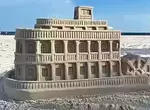 海灘上壯觀的建築沙雕作品 還以為會是AI影片但結果是人工打造的出來的奇觀