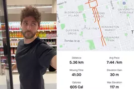 加拿大會計師《Duncan McCabe》使用 Strava 記錄跑步路線,並且把每一天的軌跡接起來做成火柴人動畫 加拿大會計師《Duncan McCabe》使用 Strava 記錄跑步路線,並且把每一天的軌跡接起來做成火柴人動畫