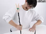 這居然是認真的《大傑頭毛筆》突破天際60公分高～惡搞又實用