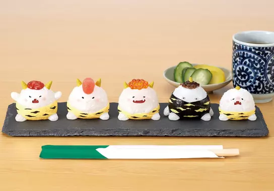 妖怪界的《惡鬼飯糰》扭蛋來啦~可愛到想讓人咬一口 妖怪界的《惡鬼飯糰》扭蛋來啦~可愛到想讓人咬一口