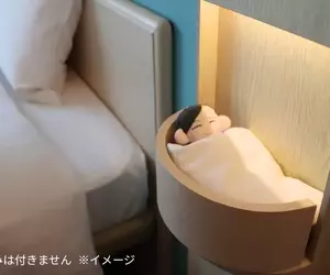 日本東橫ＩＮＮ飯店推《娃活方案》娃娃也有專屬的床可以跟你一起睡