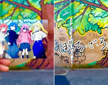 日系動漫聖地巡禮達人《あにゴリ》騎一台摩托車跑遍各個動畫中出現的名場景