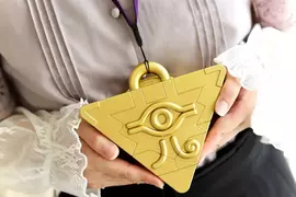 消暑中二宅小物《遊戲王》千年積木+千年智慧輪頸掛式風扇 消暑中二宅小物《遊戲王》千年積木+千年智慧輪頸掛式風扇