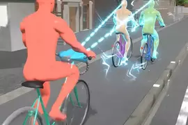 空想發明系列《解除腳踏車並排裝置》有了它趕時間的你再也不用感到焦躁惹 空想發明系列《解除腳踏車並排裝置》有了它趕時間的你再也不用感到焦躁惹