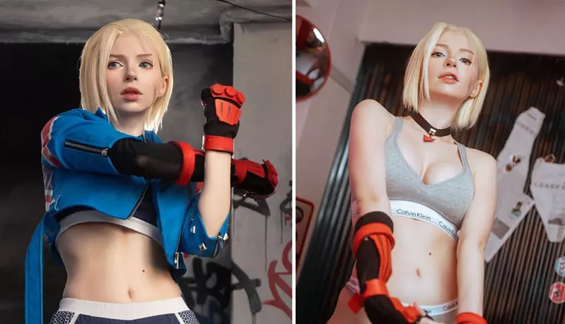 「惡靈古堡」艾殊莉身體模特兒Cosplay《快打旋風6》倩咪 「惡靈古堡」艾殊莉身體模特兒Cosplay《快打旋風6》倩咪