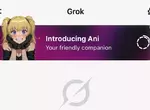 馬斯克的AI應用程式《Grok》推出伴侶功能 其中金髮雙馬尾少女 Ani 最受網友矚目，升級好感度還能解鎖性感模式