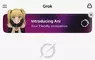 馬斯克的AI應用程式《Grok》推出伴侶功能 其中金髮雙馬尾少女 Ani 最受網友矚目，升級好感度還能解鎖性感模式