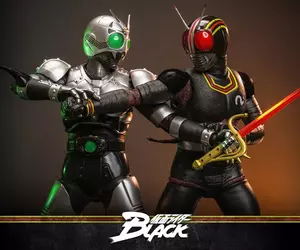 HotToys新品消息《假面騎士BLACK＆影月》1:6比例 重現創世王宿命的史詩對決