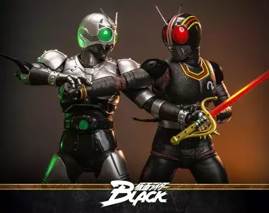 HotToys新品消息《假面騎士BLACK&影月》1:6比例 重現創世王宿命的史詩對決
