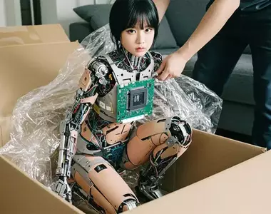 網友用AI模擬機器人女朋友 這是在暗示這條時間線的天網不會毀滅人類,反而是跟人類談戀愛嗎?