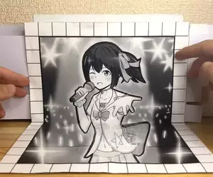 紙漫畫作品《追逐夢想》透過生動的紙藝帶大家回到夢最一開始的地方