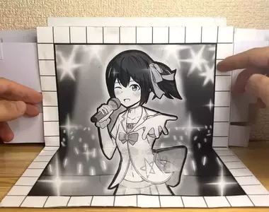 紙漫畫作品《追逐夢想》透過生動的紙藝帶大家回到夢最一開始的地方