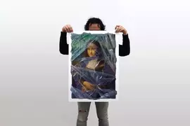超寫實藝術家《Robin Eley》的世界名畫包裝繪圖藝術