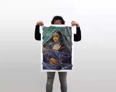 超寫實藝術家《Robin Eley》的世界名畫包裝繪圖藝術