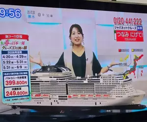 日本全國電視台都在播放海嘯快逃警訊 唯獨東京電視台依舊維持一貫風格